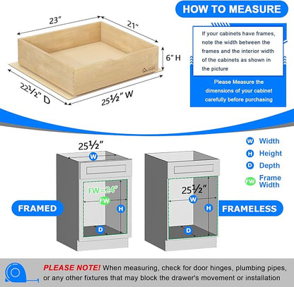 WelFurGeer Soft Close Pull Out Drawers - Image 5