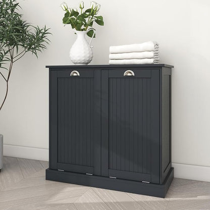 Tilt Out Laundry Hamper Cabinet - Image 6