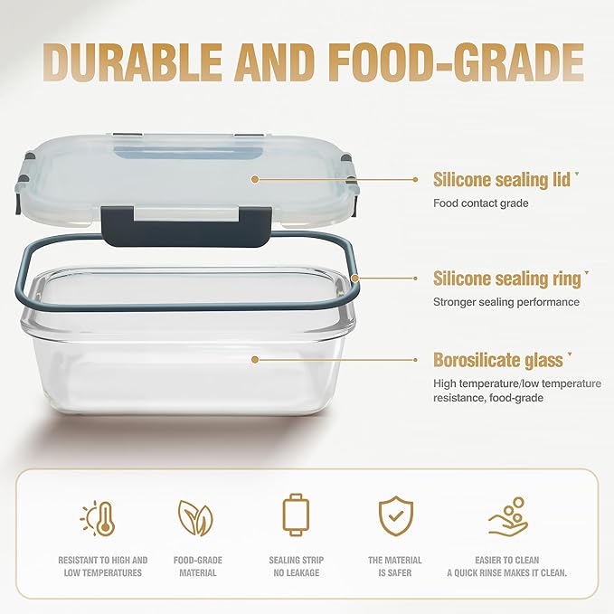 10-Pack Meal Prep Containers - Image 3
