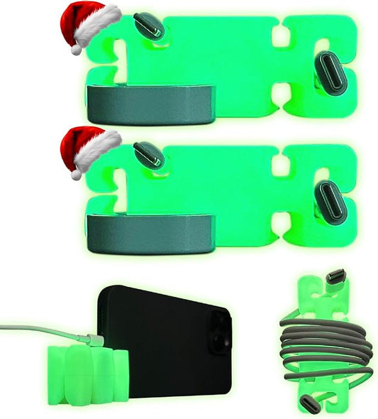 GlowBrick Stocking Stuffers for Adults Cord Management Weighted Cord Holder by CordBrick