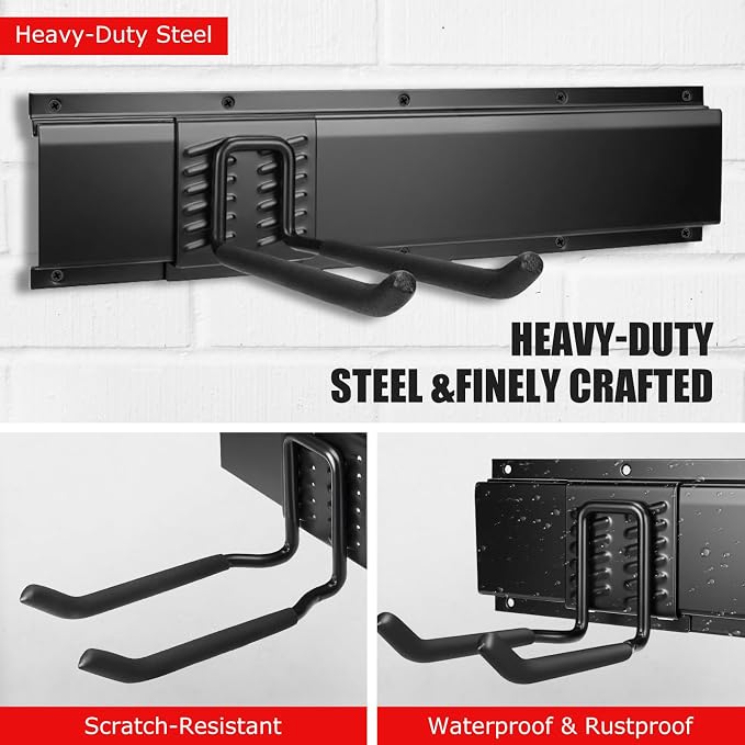 64 Inch Garage Tool Organizers Storage Rack System - Image 5