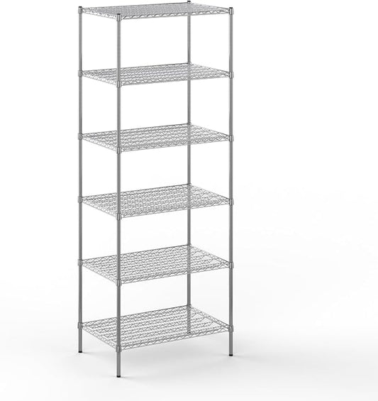 24" Deep x 36" Wide x 96" Height Wire Shelving Kit | 6-Tier | NSF Commercial by Regal+Altair