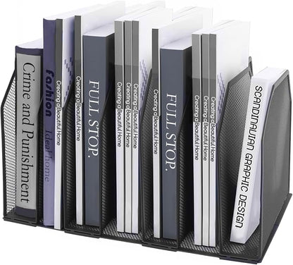 Adjustable Desk File Organizer, Detachable Office Folder Organizer, Compact by SUPPLYDEPOT
