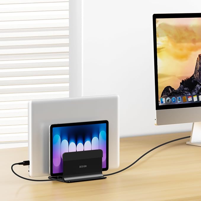 BESIGN LS13 Vertical Laptop Stand Holder - Image 8