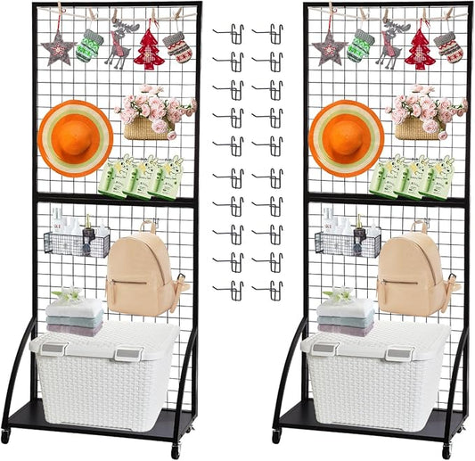 Eastern Tree Grid Wall Panels, Wire Grid Wall Panel Display by EasternTree