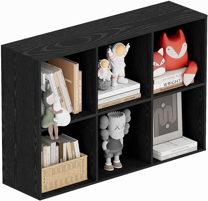 Book Shelf, Wooden Cube Storage Organizer by Unknown