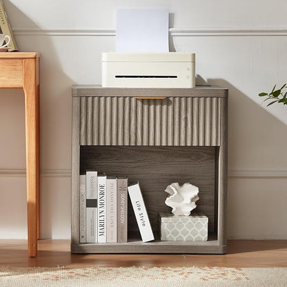 LEYAOYAO Fluted Nightstand - Image 6