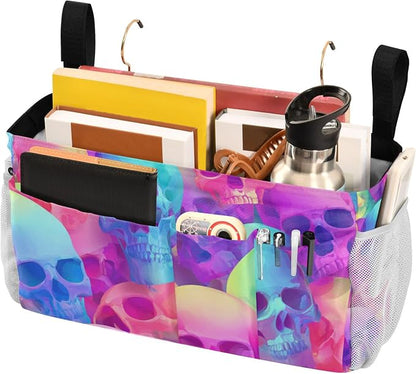 Gradient Multicolored Skulls Bedside Caddy - Image 3