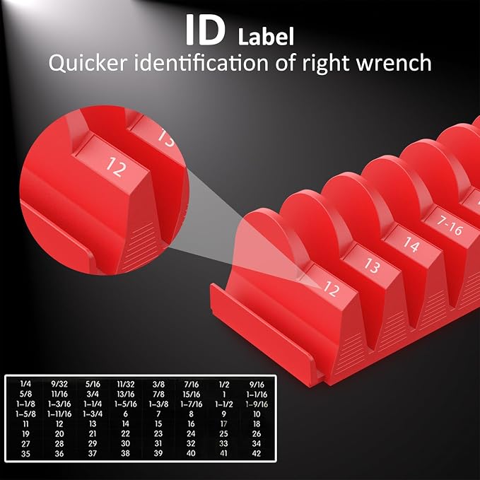 24pcs Magnetic Modular Wrench Organizers - Image 5