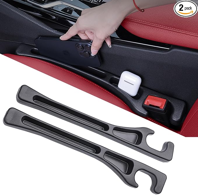 Car Seat Gap Filler 2Pack, Inserts Between Seats Console by wbeng