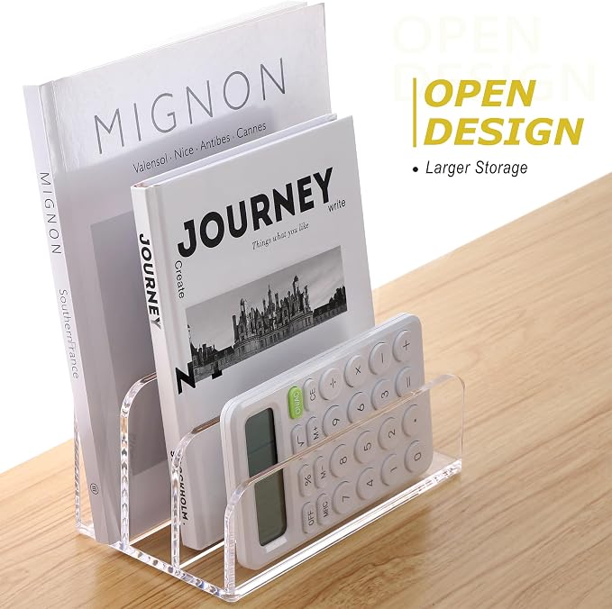 SANRUI Acrylic Mail File Organizer Sorters - Image 7