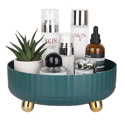 Anyoifax Makeup Perfume Organizer Tray 360 Degree Rotating Lazy Susan Skincare by Anyoifax