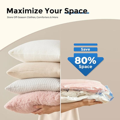 ETENWOLF 20 Pack Vacuum Storage Bags, Vacuum Seal Bags - Image 3