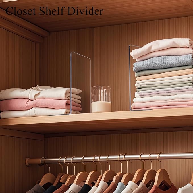 Shelf Dividers for Closet Organization - Image 5