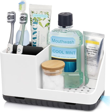 Bathroom Counter Organizer, Bathroom Organizers and Storage, Detachable by PARKMANI