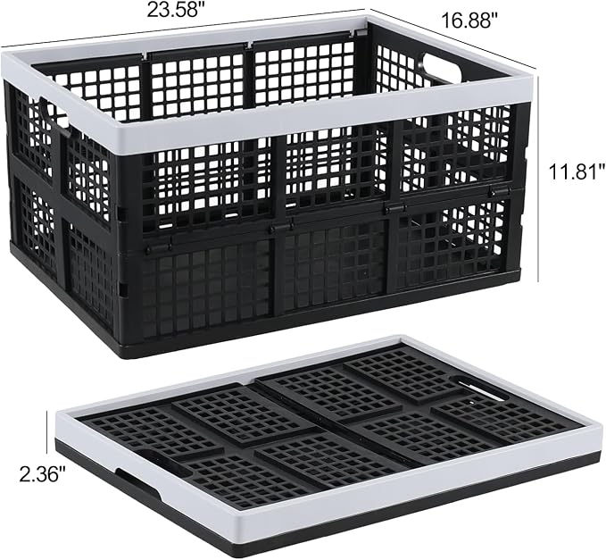 66 L Extra Large Stackable Storage Crate - Image 2