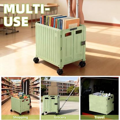 Heavy Duty Rolling Cart for Stairs：Collapsible Utility Crate - Image 7
