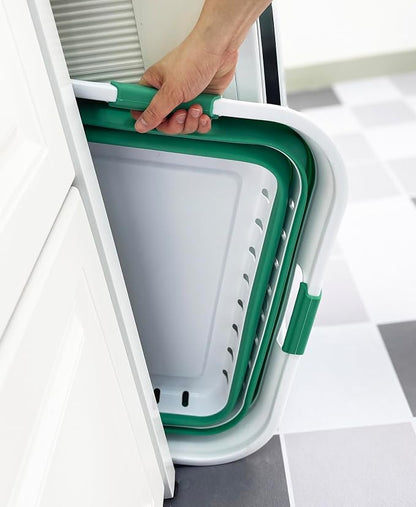 SAMMART 42L Collapsible Plastic Laundry Basket - Image 5