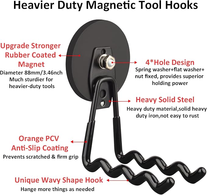 ULIBERMAGNET Magnetic Hooks - Image 2