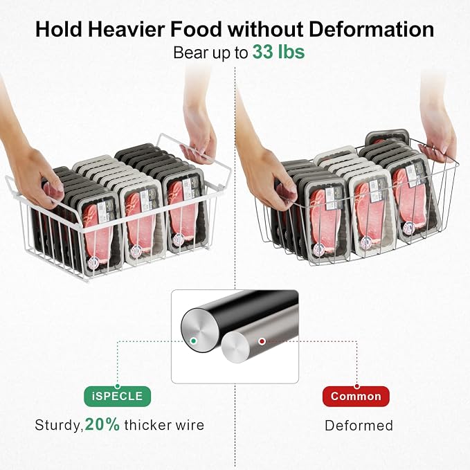 iSPECLE Deep Freezer Organizer Bins - Image 6