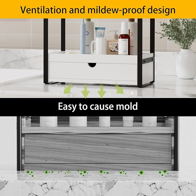 2-Tier Bathroom Organizer Countertop - Image 5
