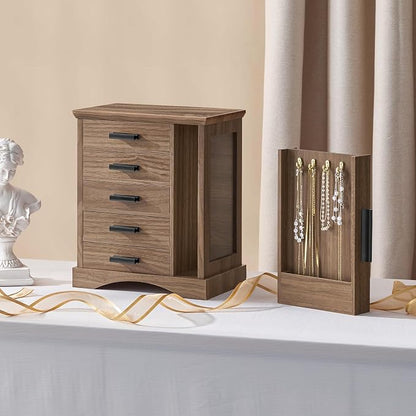 HOOBRO Jewelry Box for Women, Jewelry Organizer - Image 3