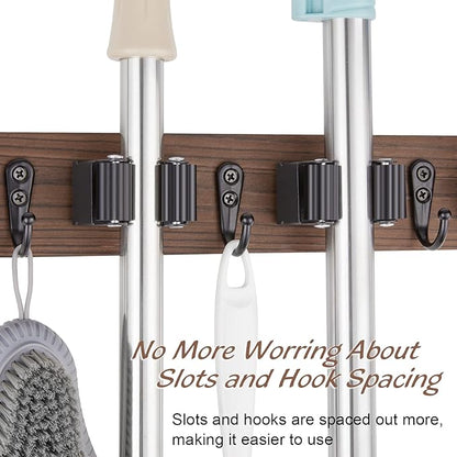 Mop and Broom Holder Wall Mount - Image 4