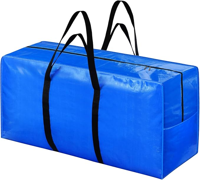 194 Gallon Extra Large Storage Bags, Zippered Outdoor Cushion Furniture Storage - Image 3