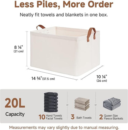 StorageWorks Closet Storage Bins, Storage Baskets - Image 6
