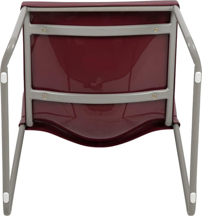 Flash Furniture HERCULES Series 880 lb. Capacity Burgundy Full Back Contoured - Image 11