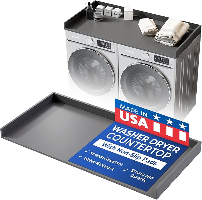 OfficeSimpli Large Washer Dryer Countertop 30 x 58 by OfficeSimpliUS