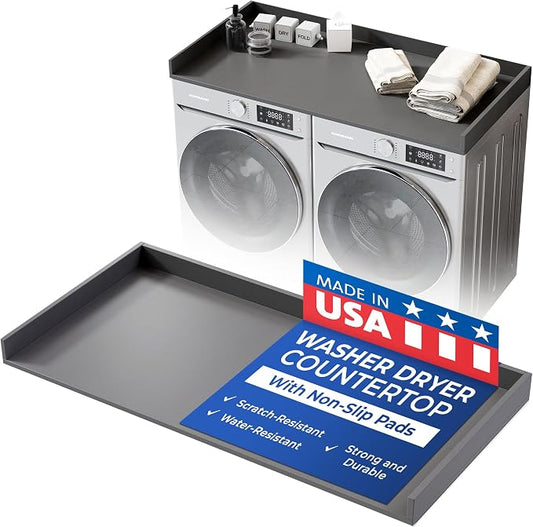OfficeSimpli Large Washer Dryer Countertop 30 x 58 by OfficeSimpliUS