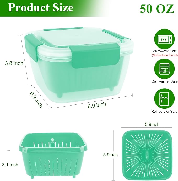 50oz Berry Keeper Fruit Storage Container - Image 7