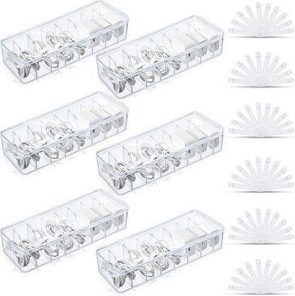Tatuo 6 Pcs Cable Organizer Box by Tatuo