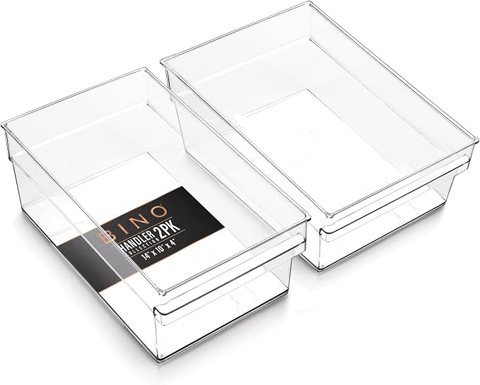 BINO | Plastic Storage Bins, X-Large | THE HANDLER COLLECTION | Multipurpose by BINO