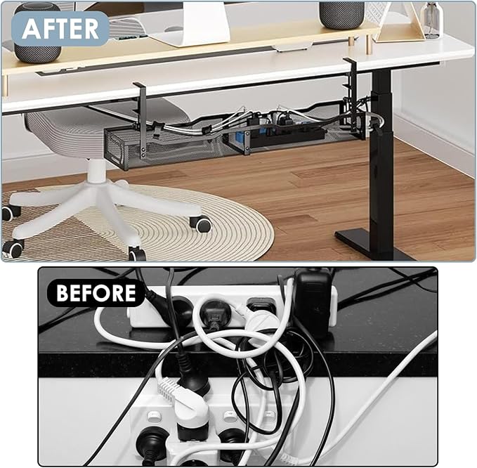 Cable Management, Metal Cord Organizer - Image 6