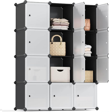 SONGMICS Cube Storage Organizer, 12-Cube Closet Storage Shelves, Modular by SONGMICSbySONGMICSHOME