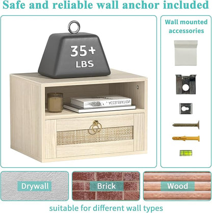 Floating Nightstand Set of 2 - Image 3