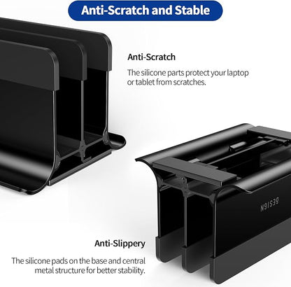 BESIGN LS13 Vertical Laptop Stand Holder - Image 5