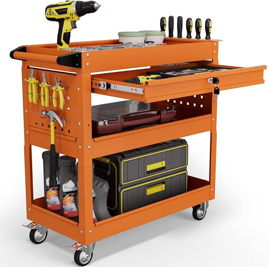 3 Tier Tool Cart on Wheels by Thechoiceofanewgeneration