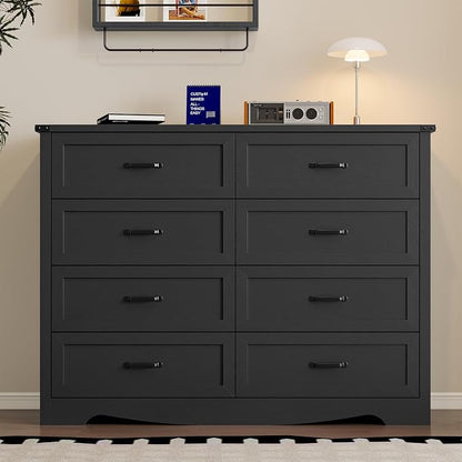 8-Drawer Dresser for Bedroom, Modern Wooden Chest of Drawers - Image 3