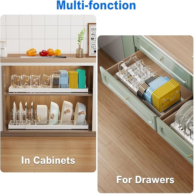 Pots and Pans Organizer Under Cabinet - Image 4
