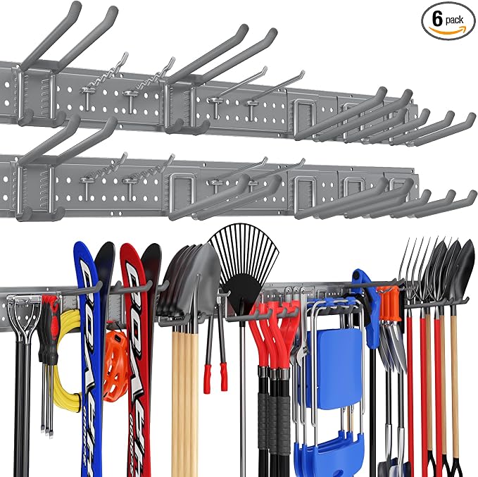 Garage Tool Organizer Wall Mount 96 inches by ZICANYCO