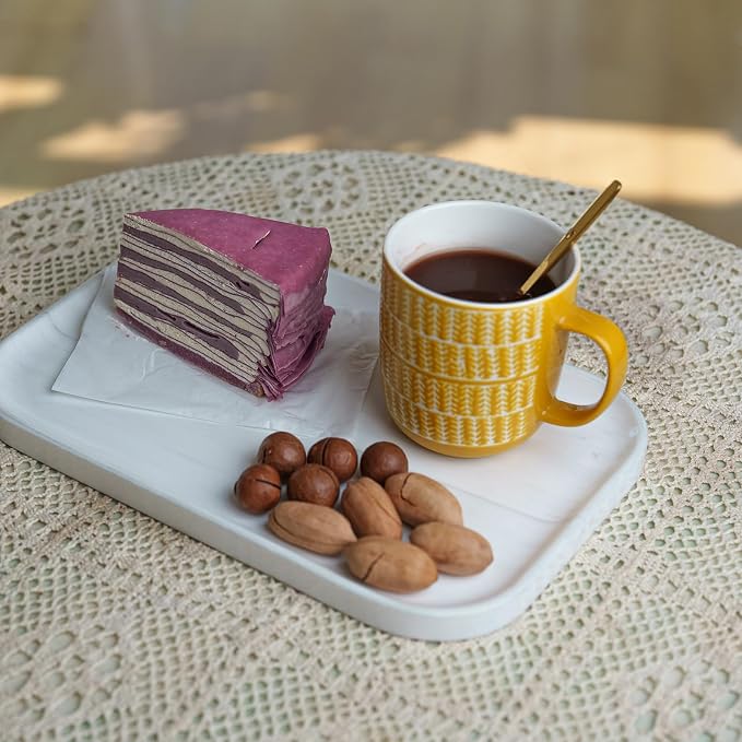 Natural Marble Tray | Luxury Bathroom & Kitchen Organizer | Non-Resin Stone - Image 5