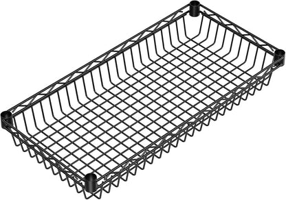 6 Shelves Storage Shelf Wire Closet Bathroom Organizers Metal Pantry Kitchen - Image 6