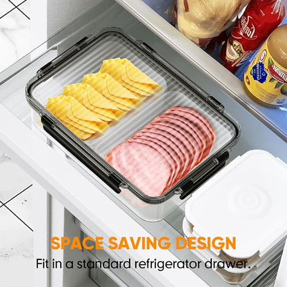 Deli Meat Container for Fridge Organizers and Storage, Ham and Cheese Container - Image 4