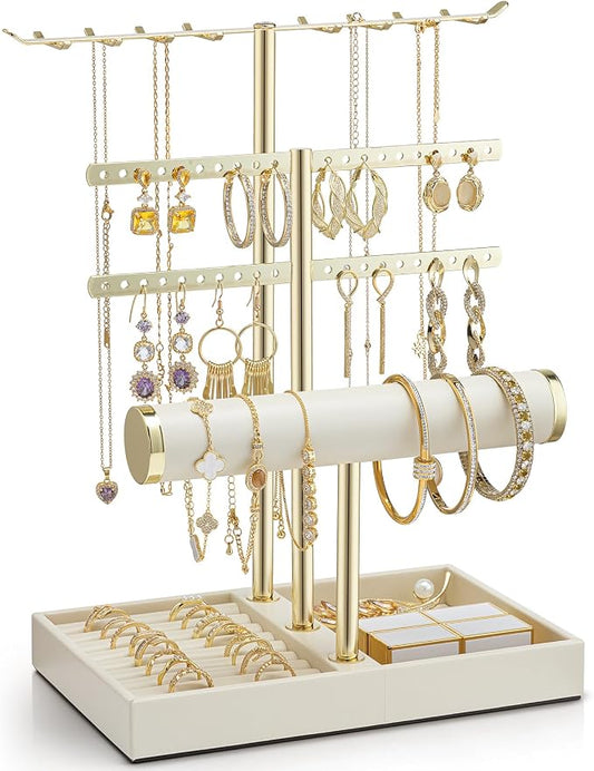 Vlando 3 Tier Jewelry Stand Organizer by VLANDO