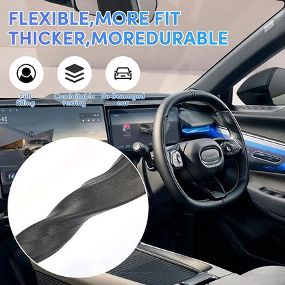 2 Pack Car Seat Gap Filler, PU Leather Universal Fit - Image 6