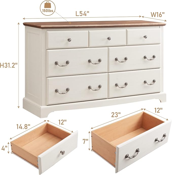 T4TREAM 7 Drawers Dresser Chests - Image 2