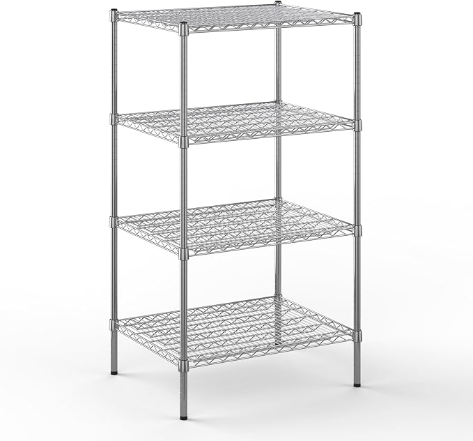 24" Deep x 30" Wide x 54" Height Wire Shelving Kit | 4-Tier | NSF Commercial by Regal+Altair